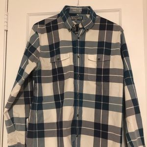 Men’s Plaid Button Down Shirt
